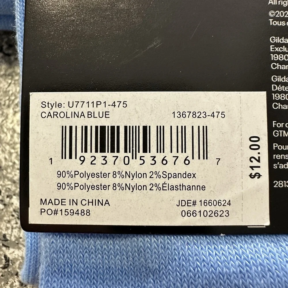 Under Armour Socks Youth L Lot 3 Pairs Kids 13.5-4.5Y Team Sports Cushioned Blue